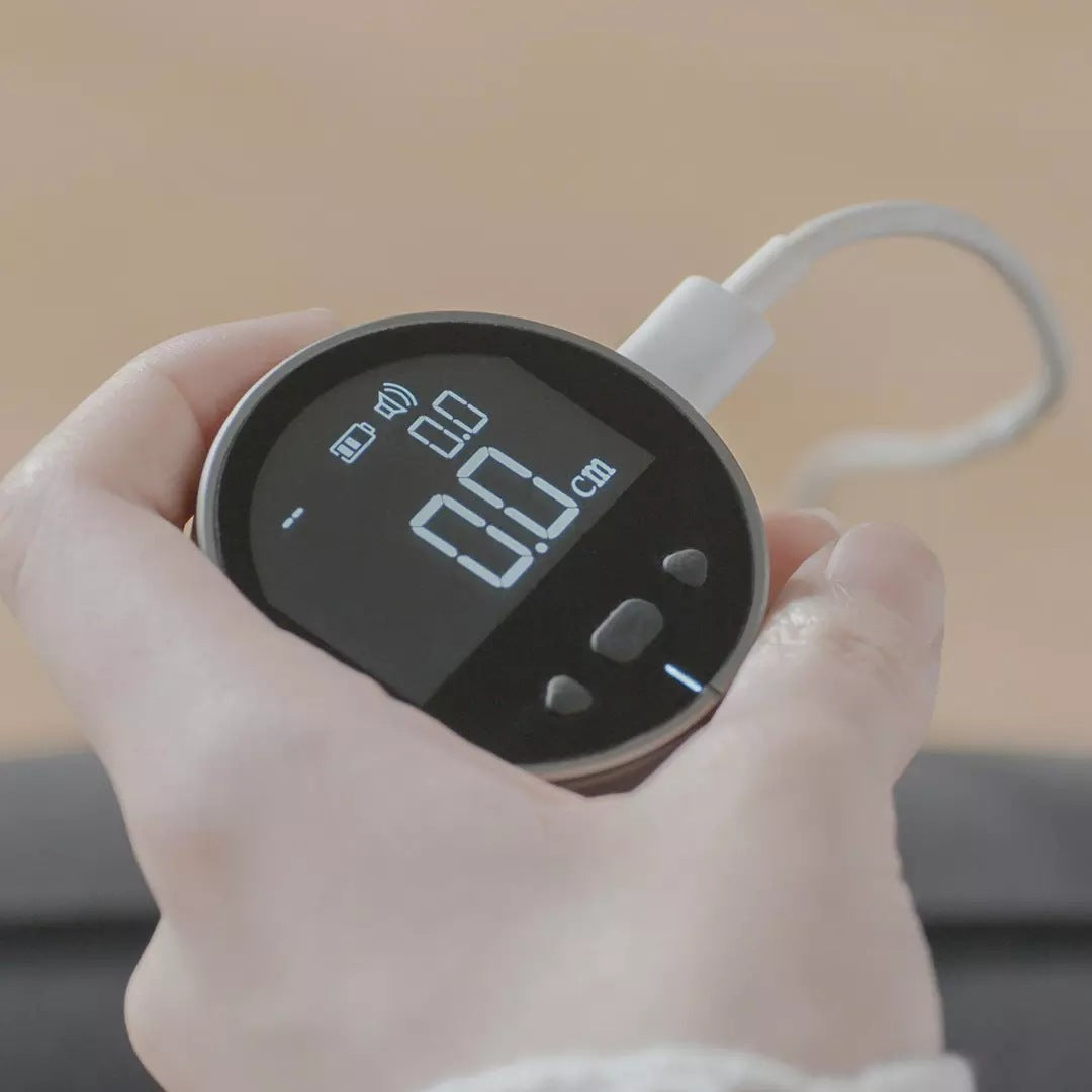 Digitalt Måttband / Elektronisk Linjal med LCD och Hög Precision