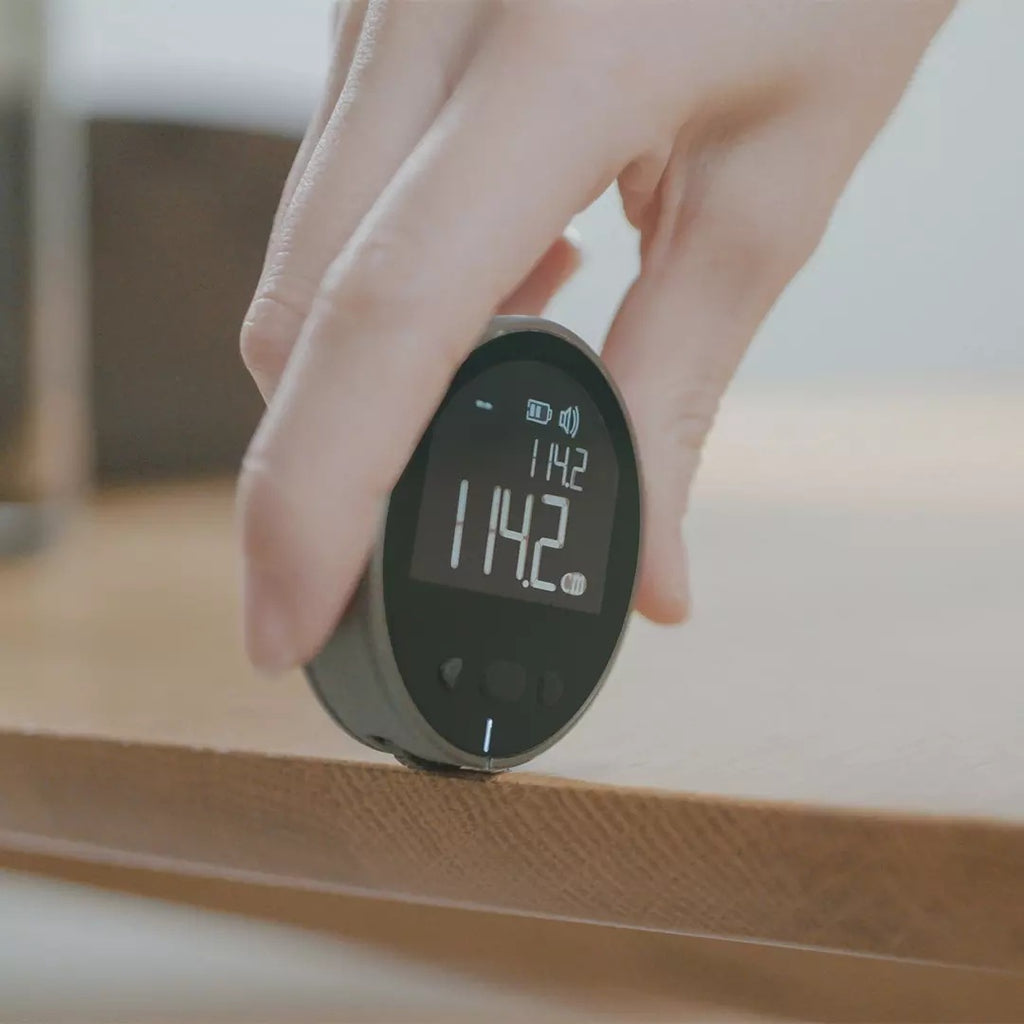 Digitalt Måttband / Elektronisk Linjal med LCD och Hög Precision