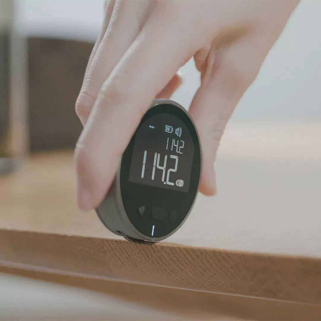 Digitalt Måttband / Elektronisk Linjal med LCD och Hög Precision