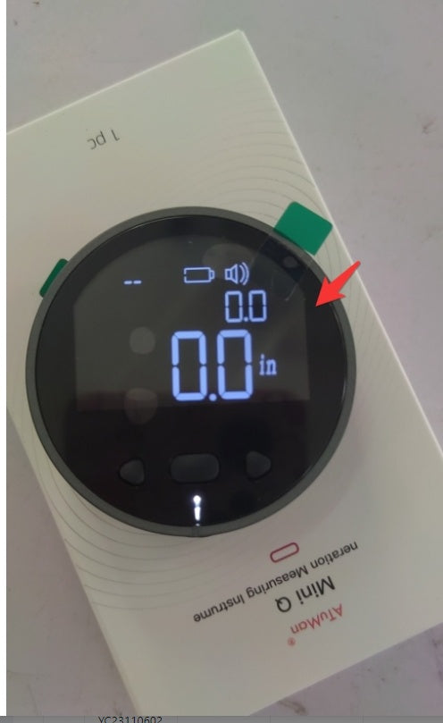 Digitalt Måttband / Elektronisk Linjal med LCD och Hög Precision