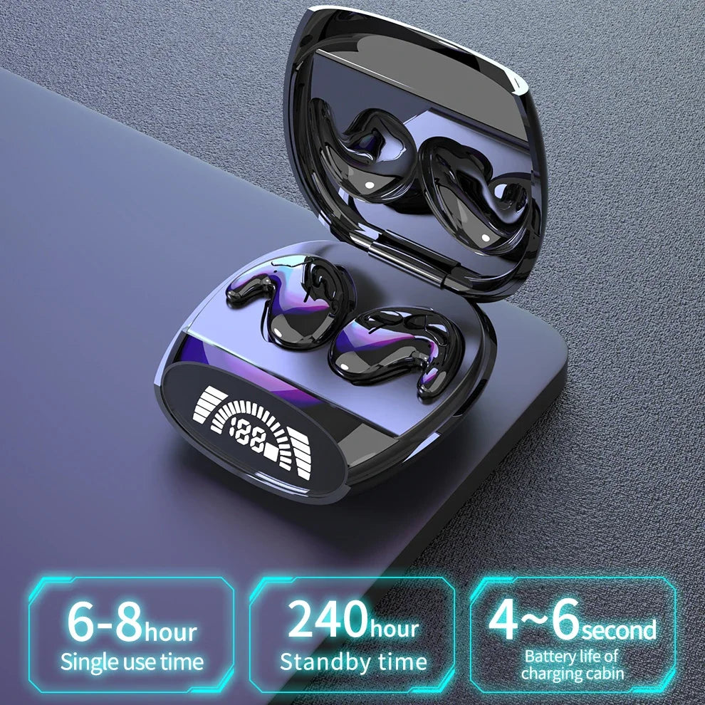Mini Sleep Earbuds – Trådlösa & Diskreta Bluetooth 5.3 Hörlurar