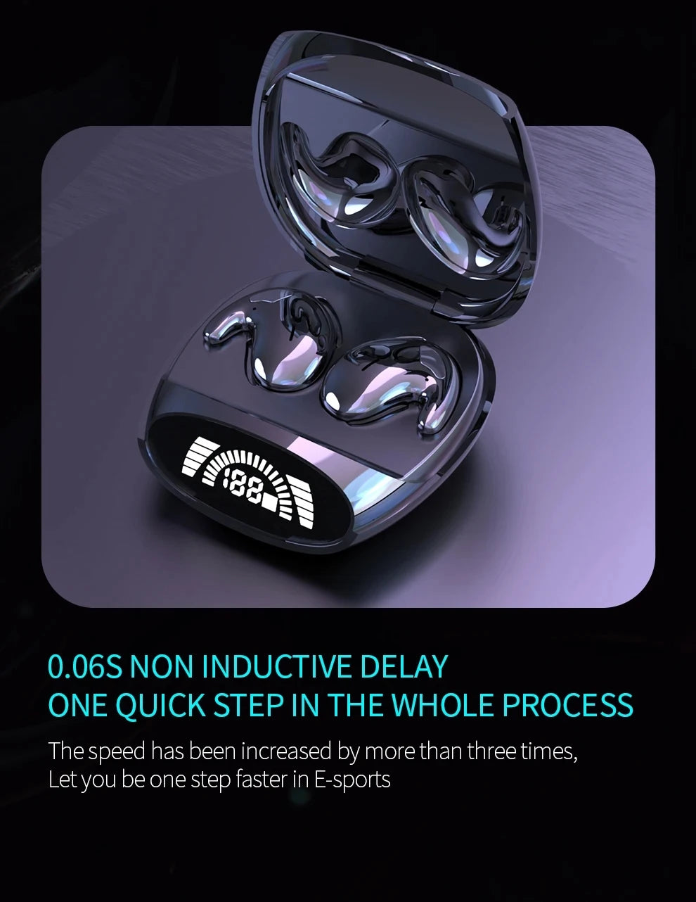 Mini Sleep Earbuds – Trådlösa & Diskreta Bluetooth 5.3 Hörlurar